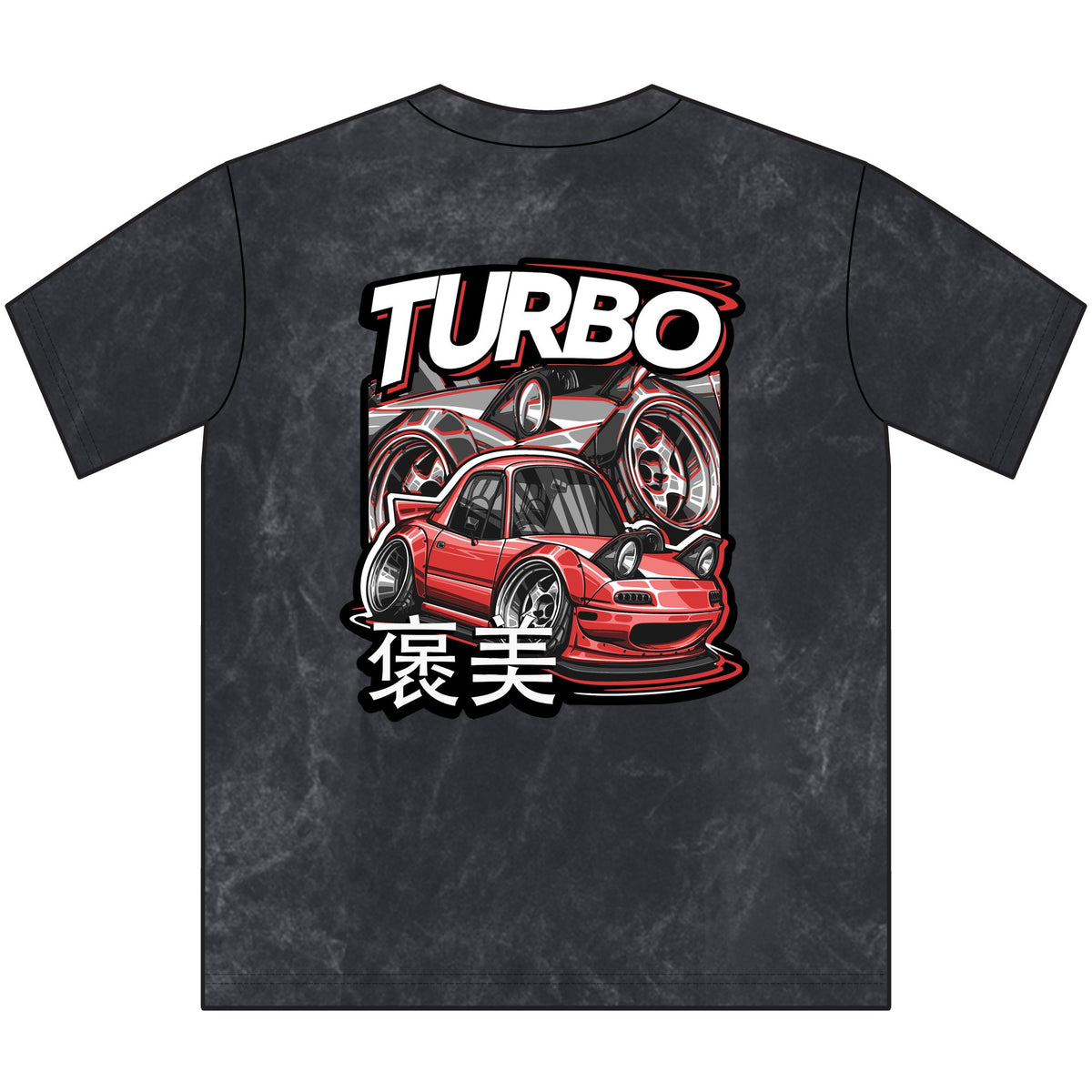 TURBO Miata Mineral Wash Hoodie