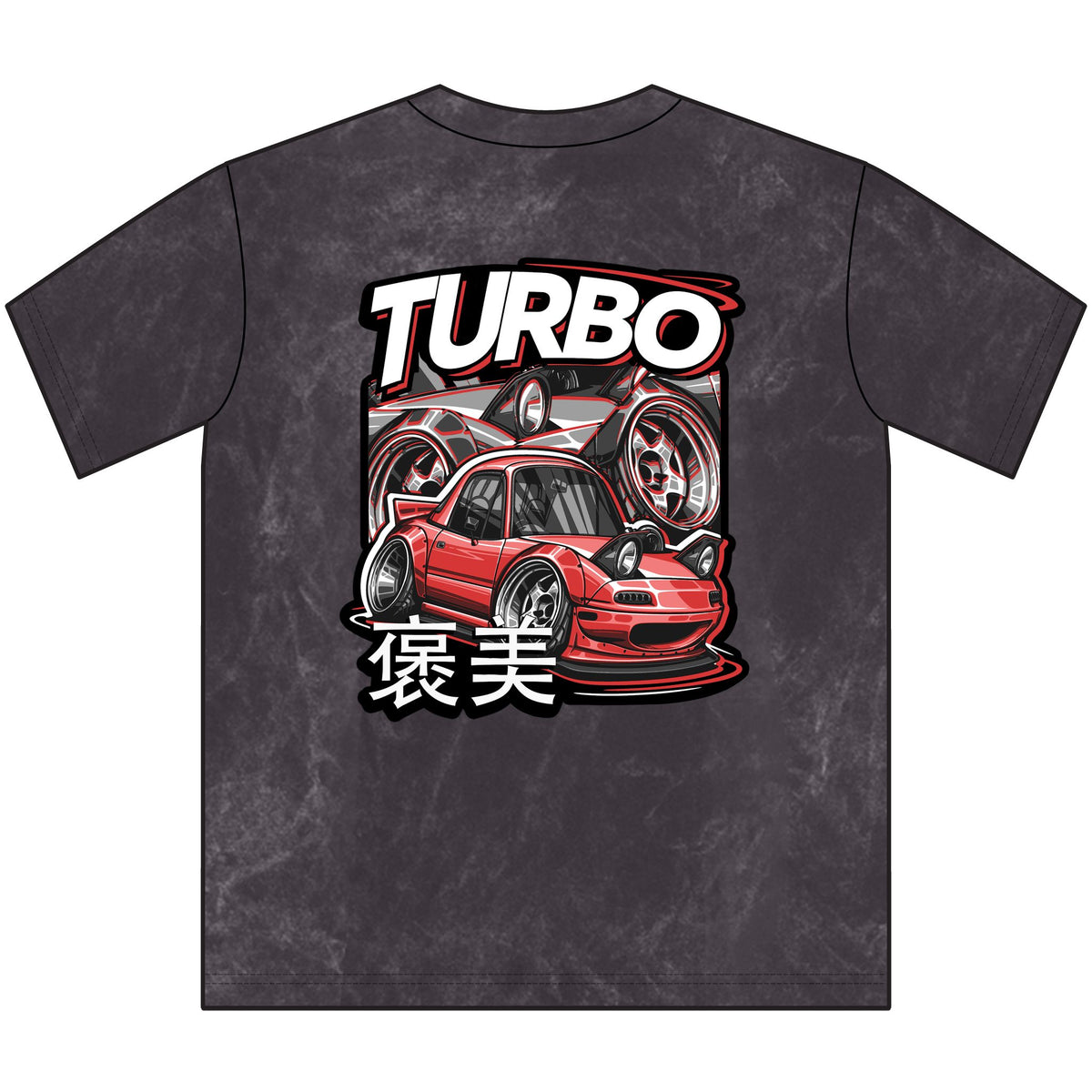TURBO Miata Mineral Wash Hoodie