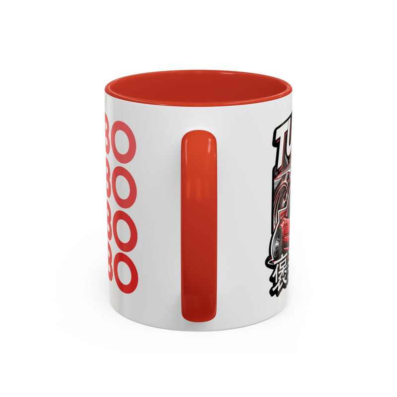 Turbo Accent Coffee Mug - Perfect Gift for Car Enthusiasts