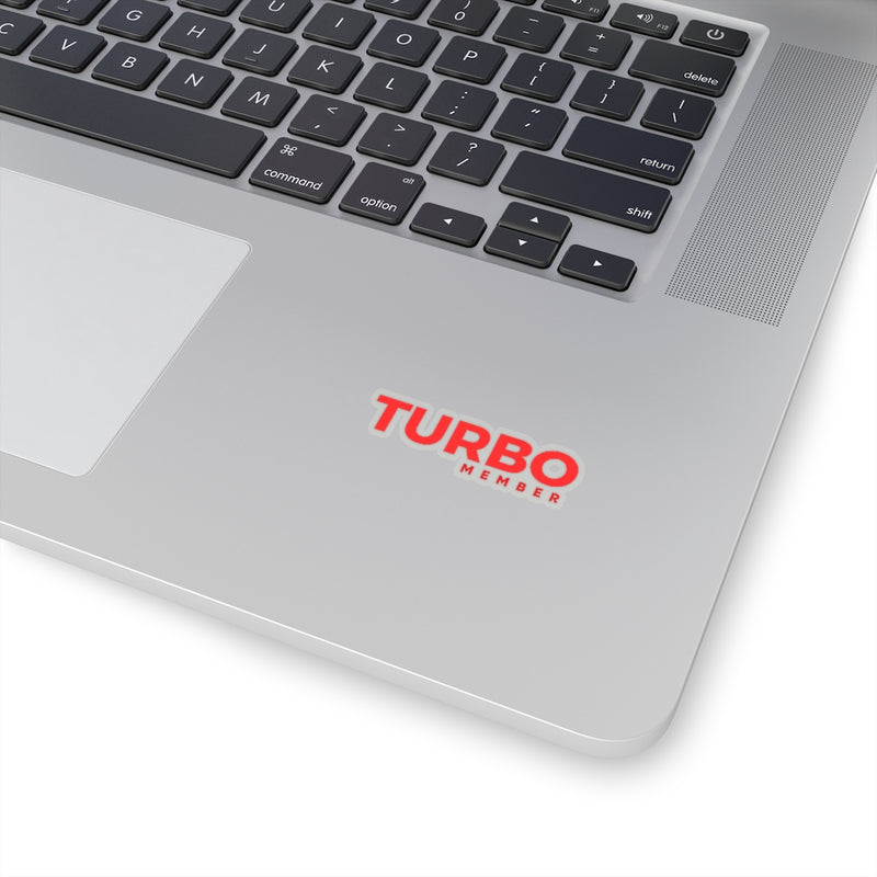 TURBO Member Kiss-Cut Sticker