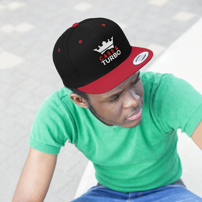 Cars & TURBO Flat Bill Hat