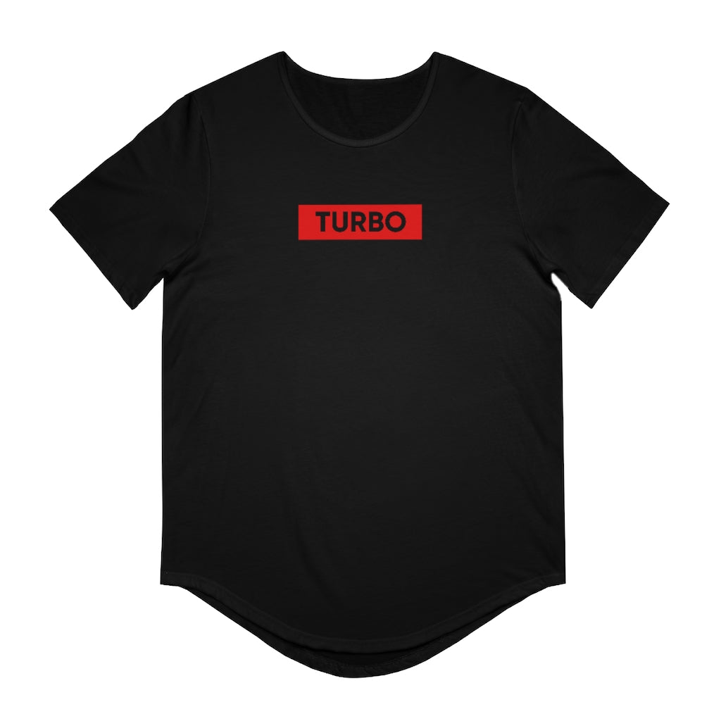 TURBO Curved Hem Tee