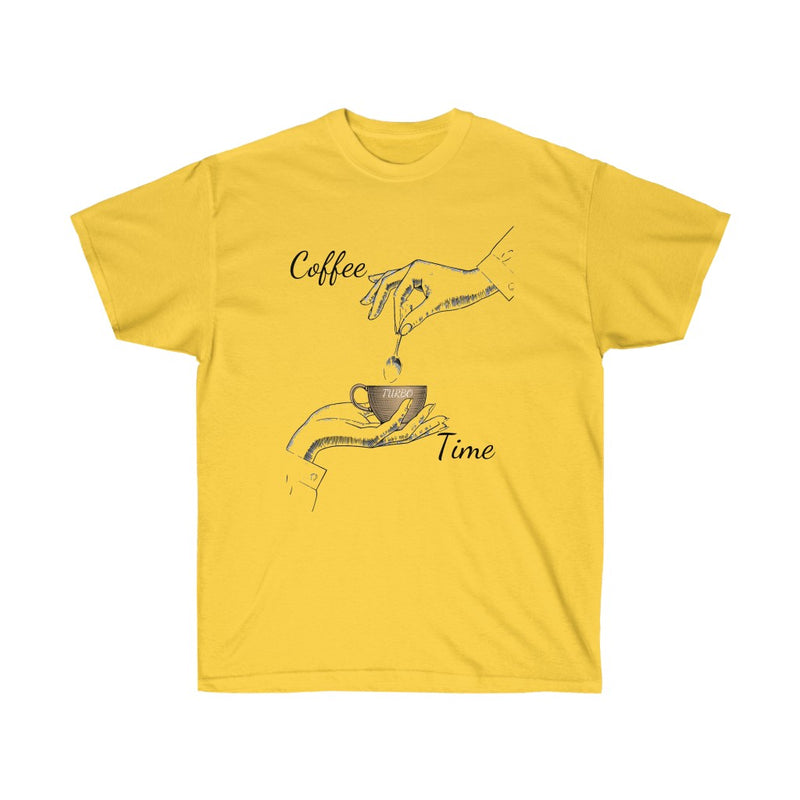 Vintage "Coffee Time" Cotton Tee