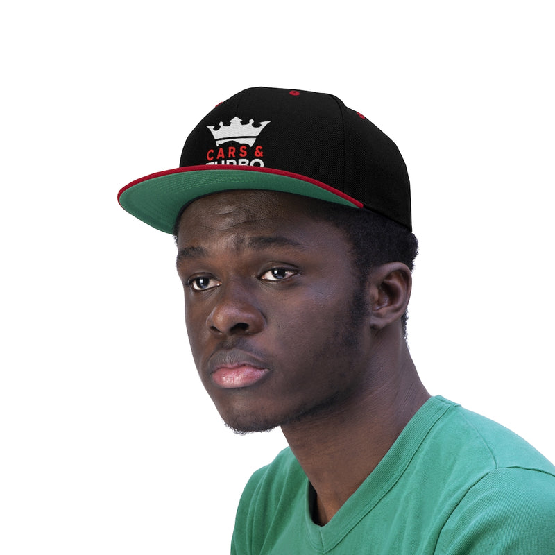 Cars & TURBO Flat Bill Hat