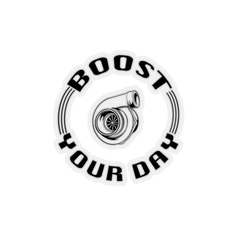 Boost Your Day Kiss-Cut Sticker