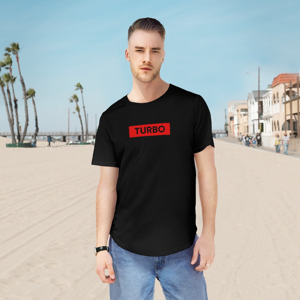 TURBO Curved Hem Tee