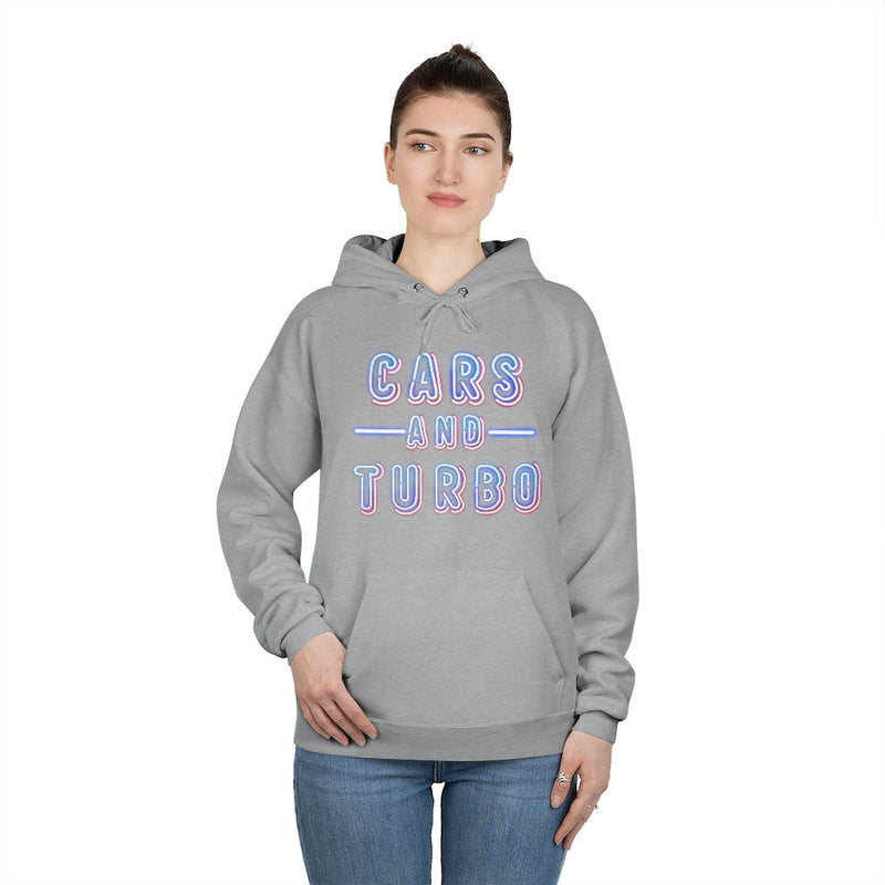 NEON Cars and TURBO EcoSmart® Pullover Hoodie Sweatshirt