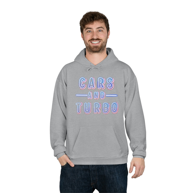 NEON Cars and TURBO EcoSmart® Pullover Hoodie Sweatshirt