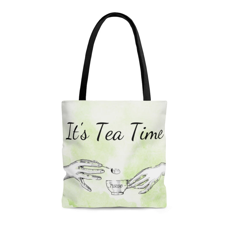 Vintage "Tea Time" Tote Bag