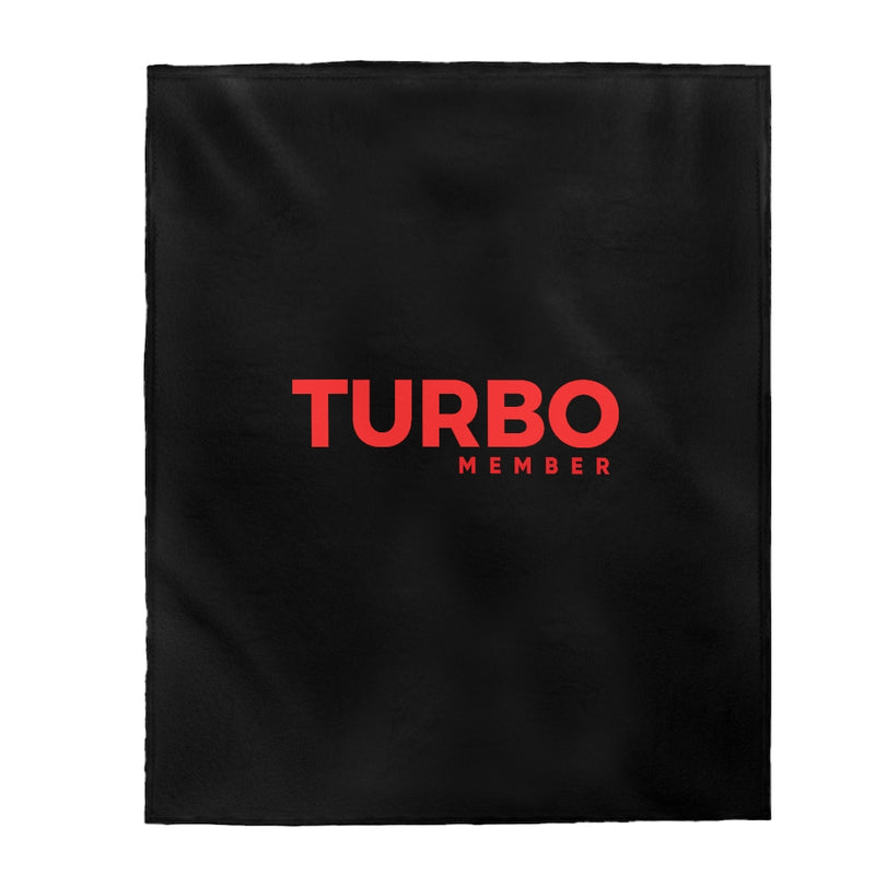 TURBO Velveteen Plush Blanket