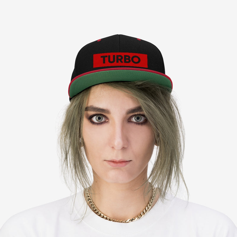TURBO Flat Bill Hat