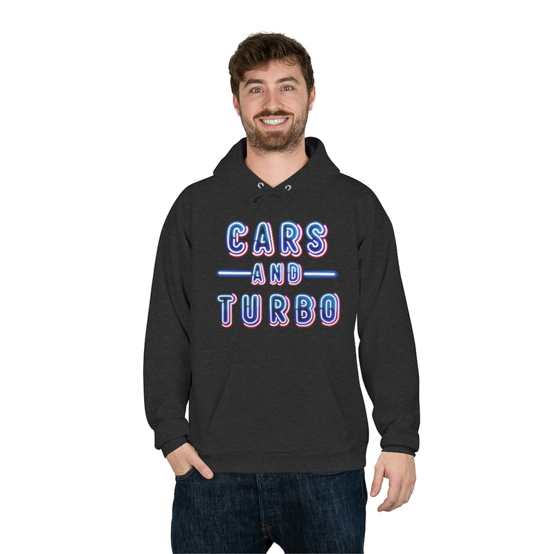 NEON Cars and TURBO EcoSmart® Pullover Hoodie Sweatshirt