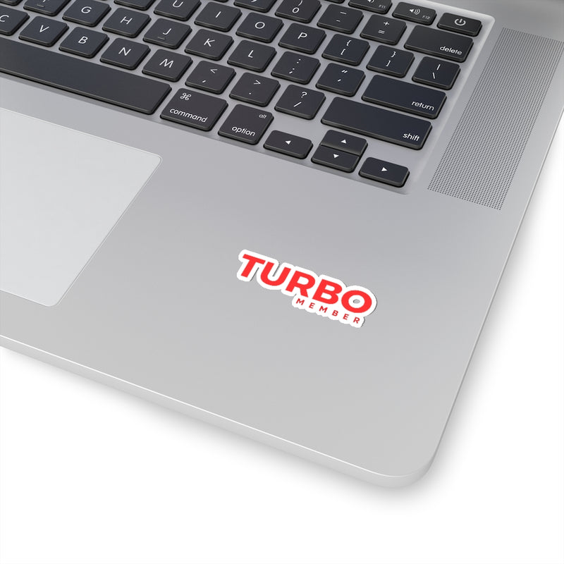 TURBO Member Kiss-Cut Sticker