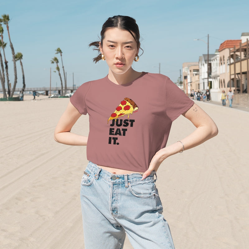 Just Eat It Crop Top